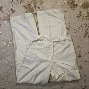 NWT Peter Millar 6 Crème/ Off White Wide Leg Pant